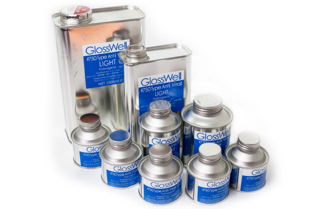 抗ウイルス抗細菌特殊塗料 : GlossWell #750 Type Anti-Viral / LIGHT